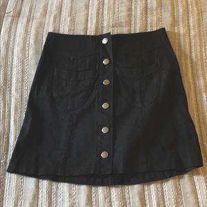 Button Up Skirt